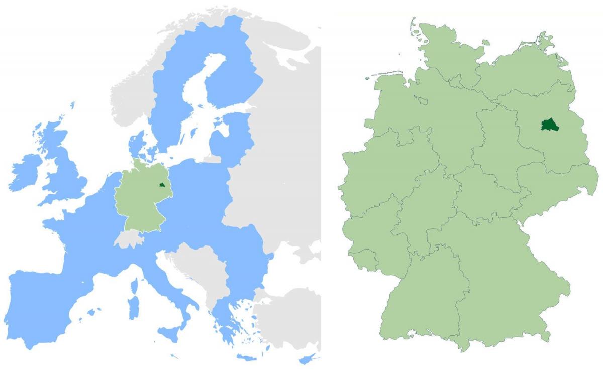 柏林在世界地图上的位置