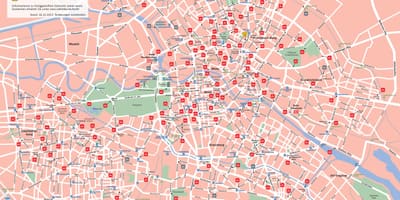 柏林自行车的地图