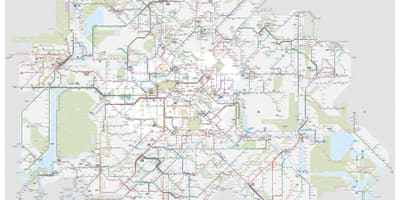 柏林车线路图