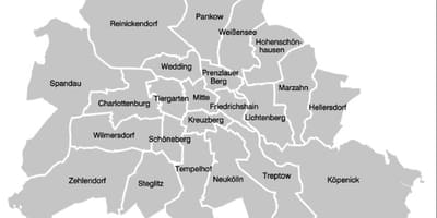 柏林的街区地图