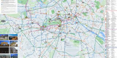 柏林城市地图景点